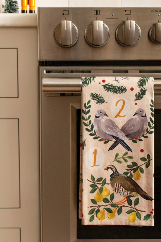 12 Days Of Christmas Kitchen Towel