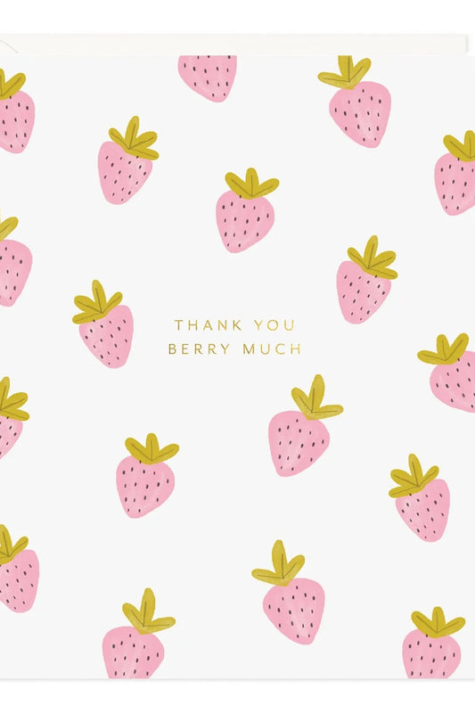 Thank You Berry Much Card