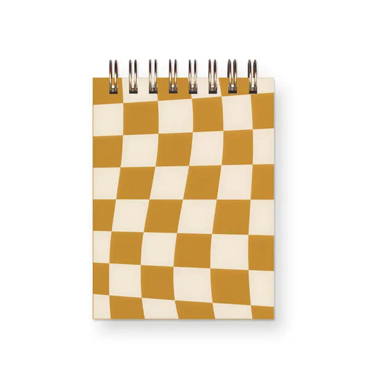 Ruff House Print Shop - Checkerboard Mini Jotter Notebook