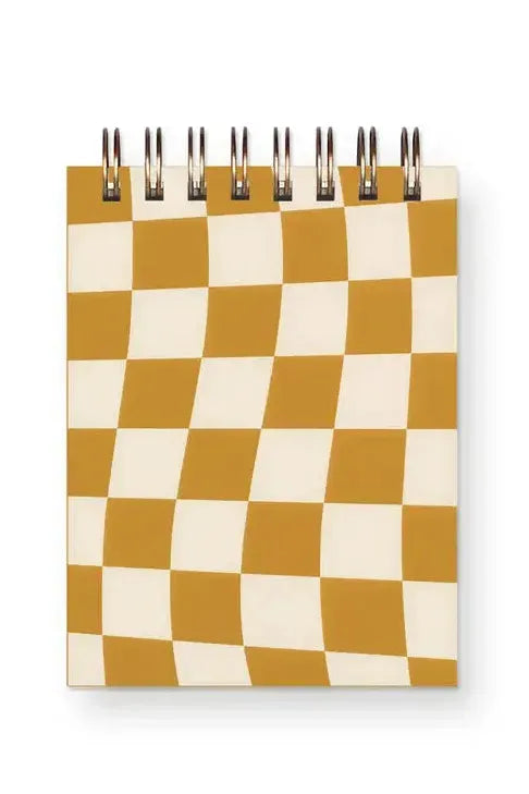 Ruff House Print Shop - Checkerboard Mini Jotter Notebook