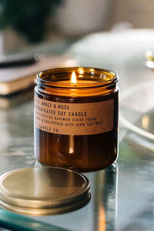 Amber & Moss - Large Concentrated Candle