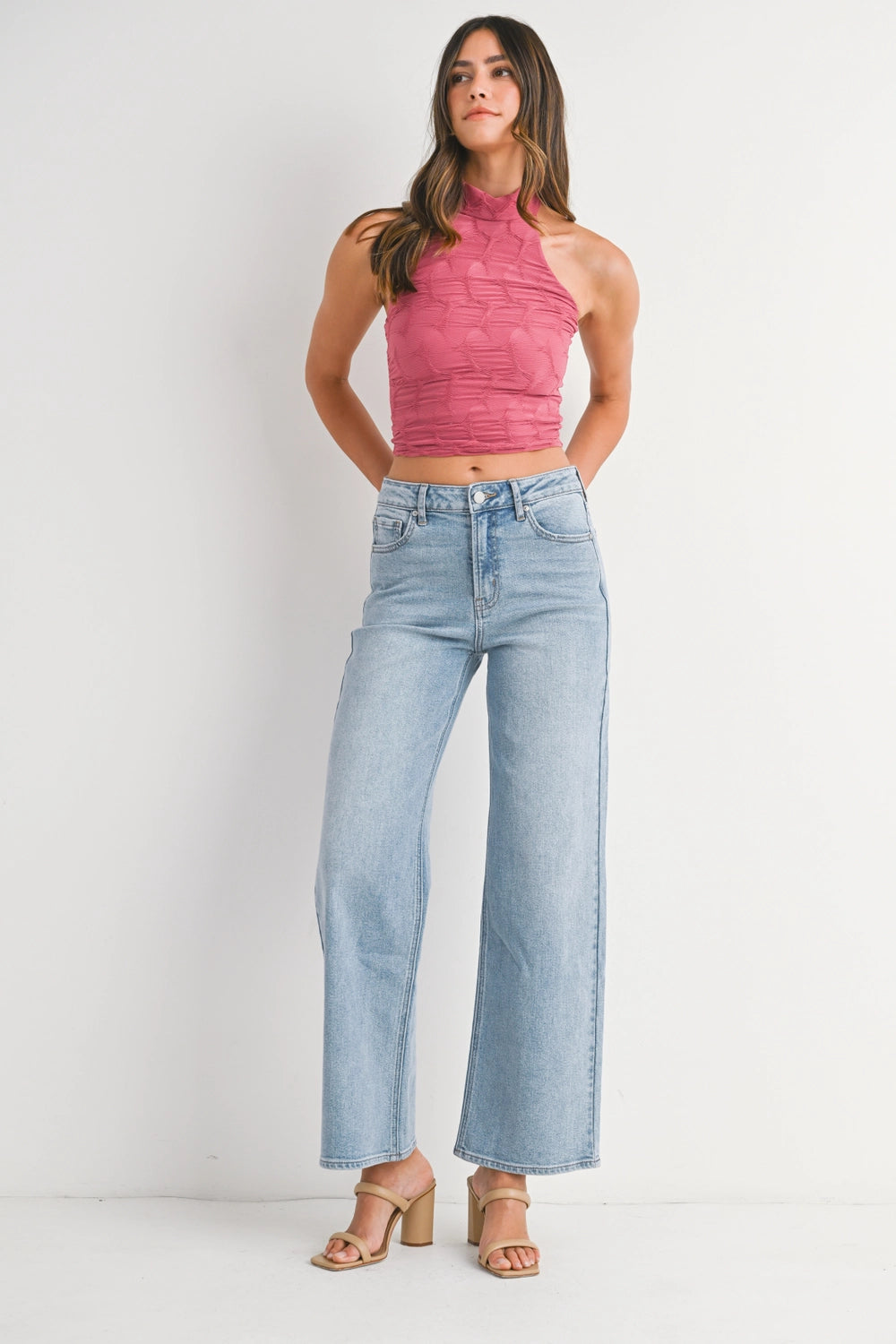 High Rise Full Length Straight