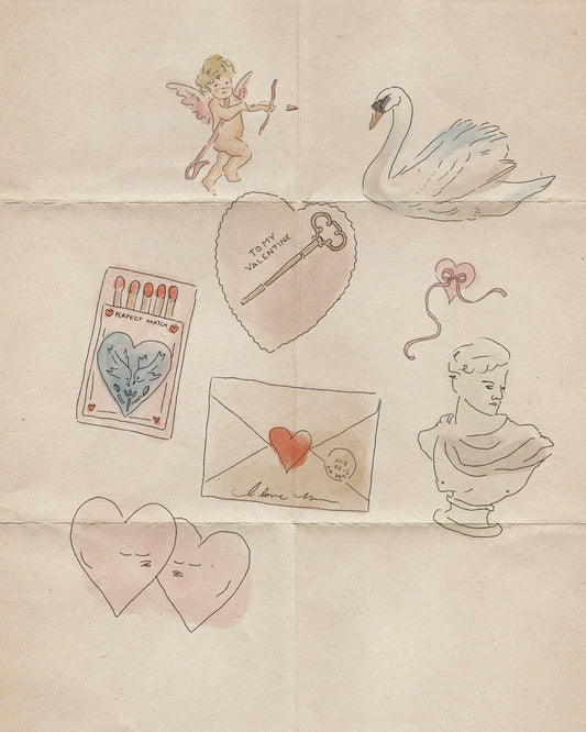 Galentines Watercolor Paint & Sip by Lauren Fuhr Design Co. Thursday February 12th