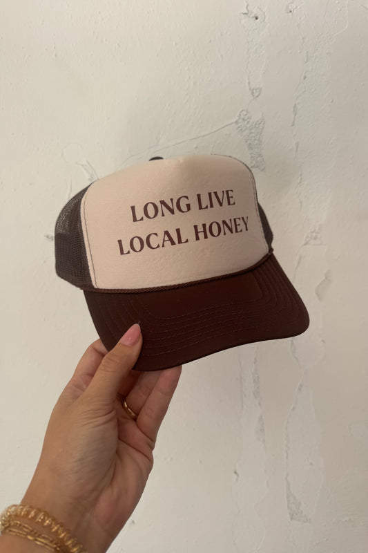 Custom Trucker - Long Live! - Tan & Brown