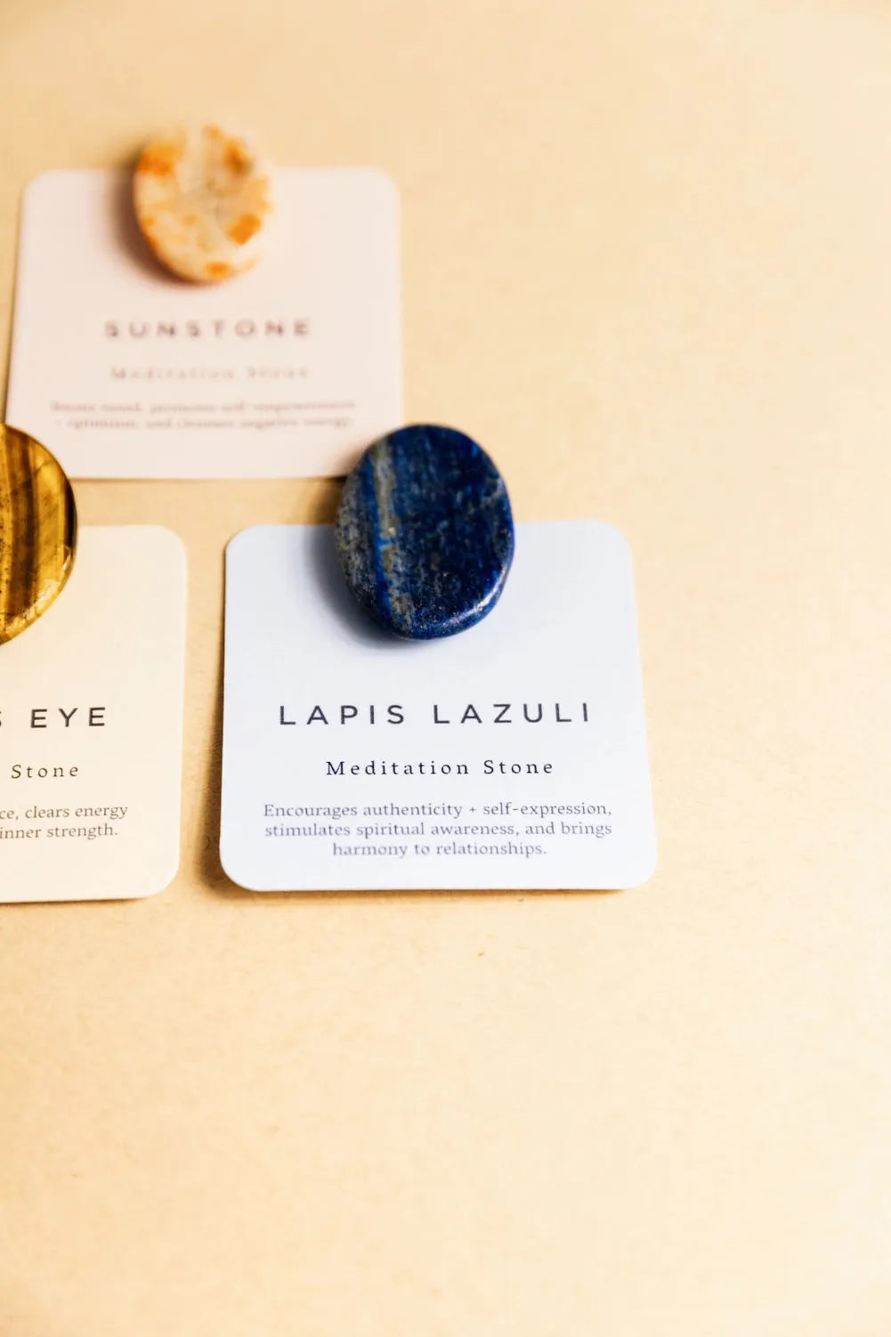 Lapis Lazuli - Meditation Stone