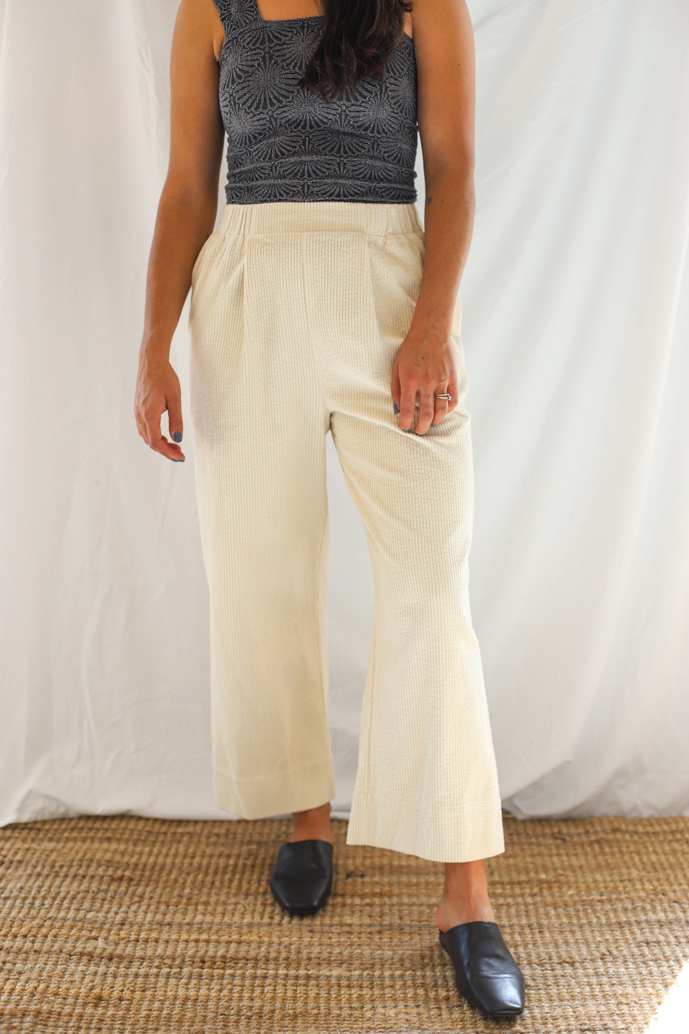 Milk Cord Pants