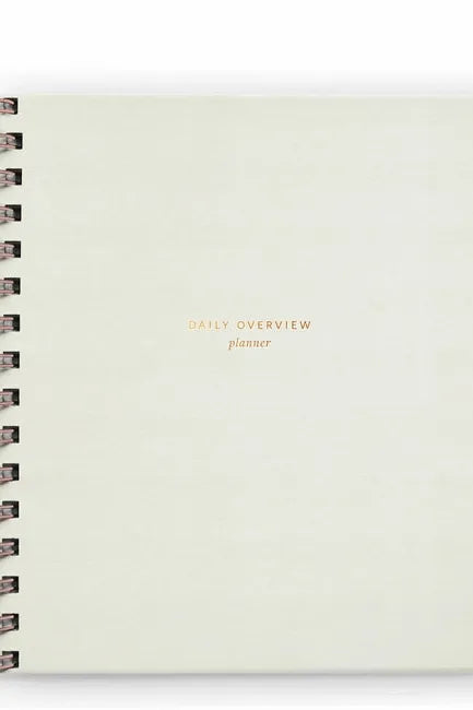 Daily Overview Planner - Linen // Undated