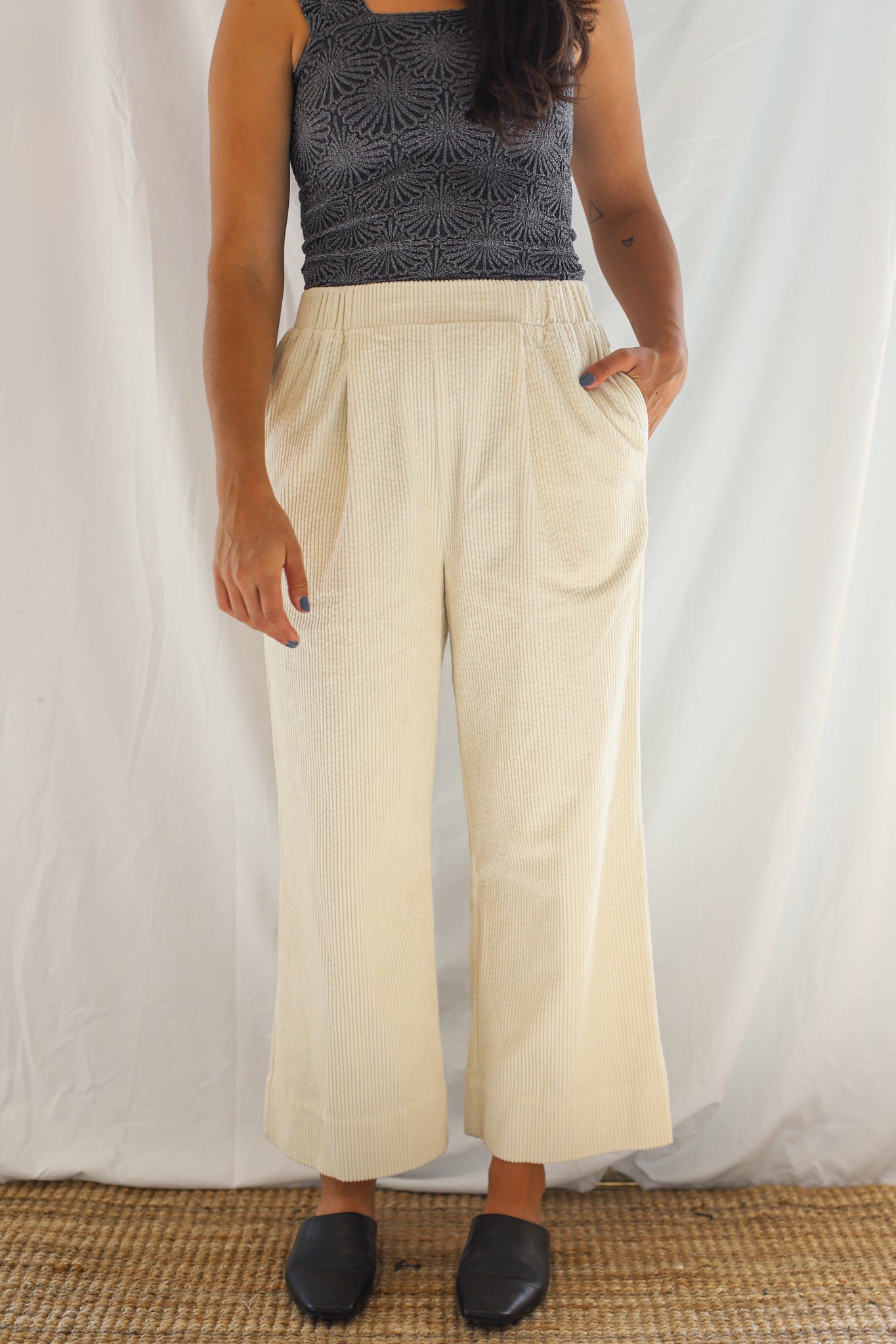 Milk Cord Pants