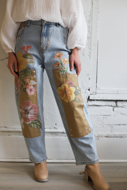 Blooms Denim Pant