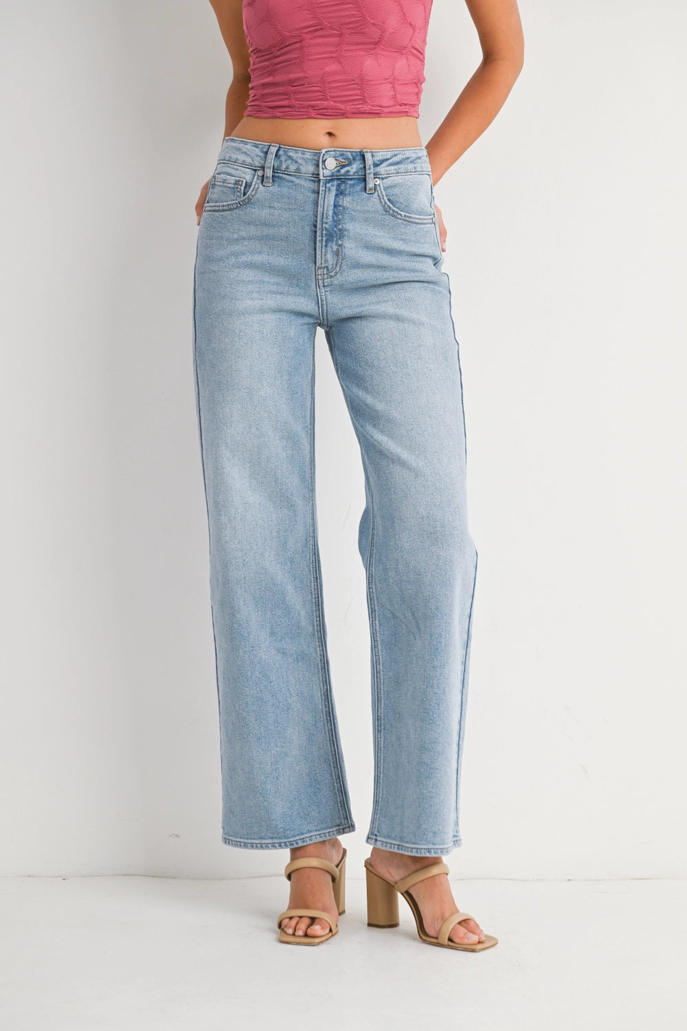 High Rise Full Length Straight
