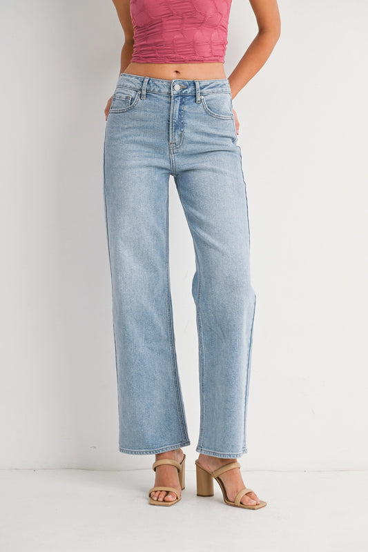 High Rise Full Length Straight