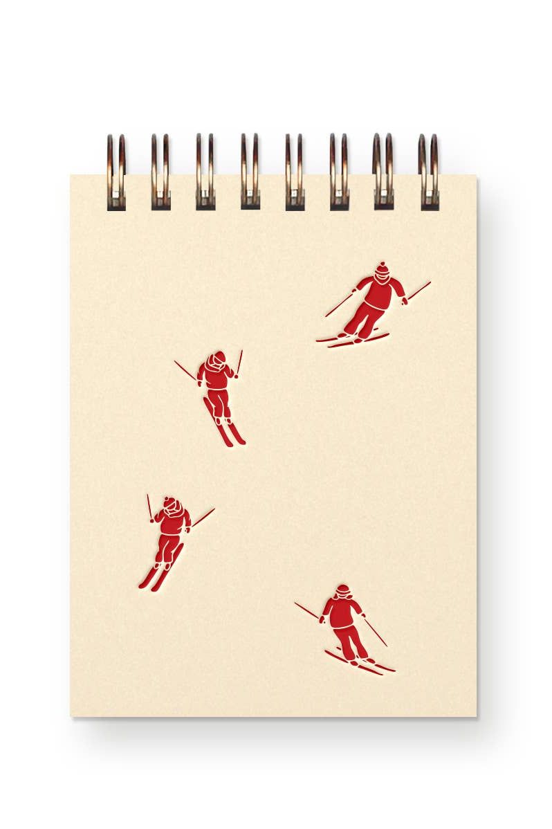 Ski Holiday Mini Jotter Notebook