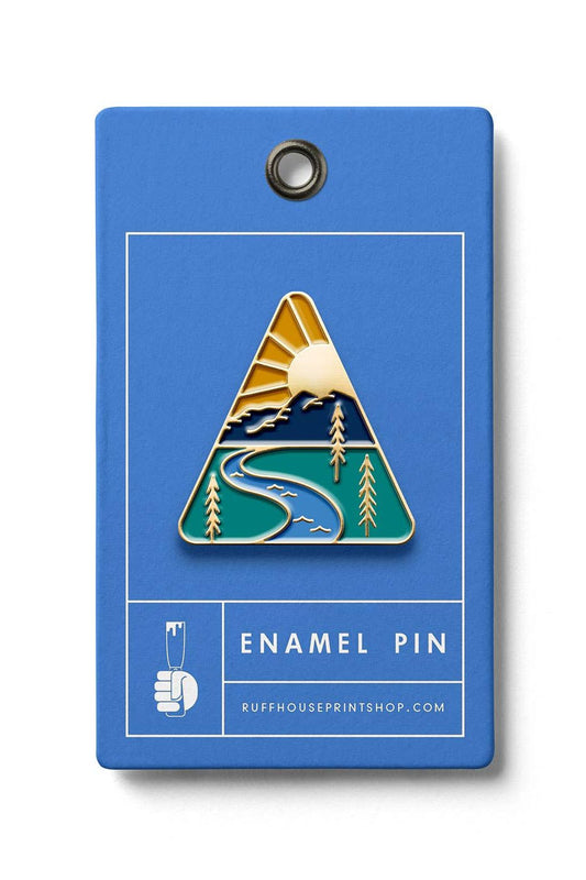 Mountain Adventure Enamel Pin