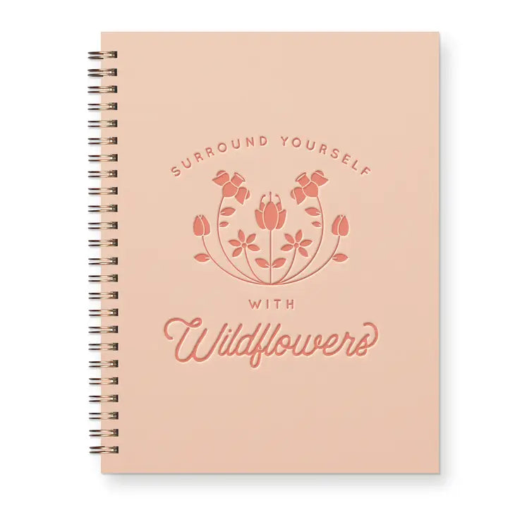 Ruff House Print Shop - Wildflowers Lined Journal