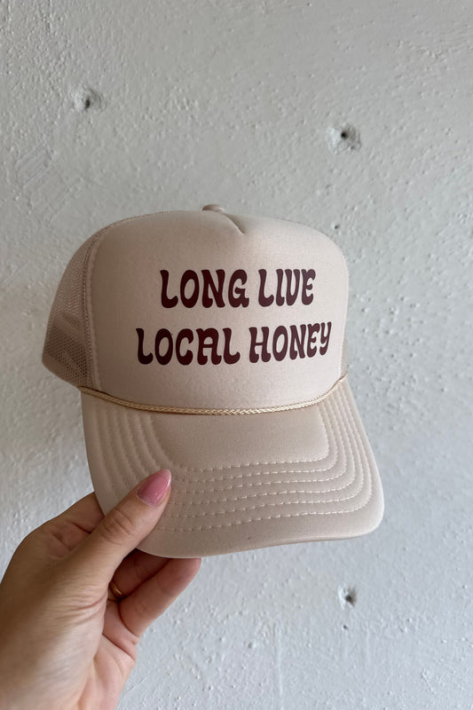 Custom Trucker - Long Live! - Tan & Brown