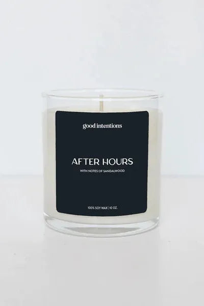 After Hours Candle