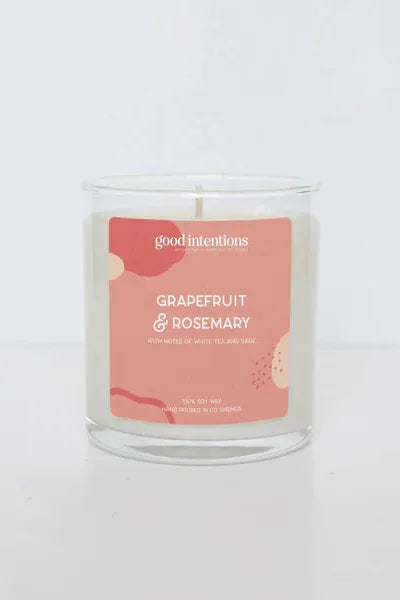 Grapefruit & Rosemary Candle