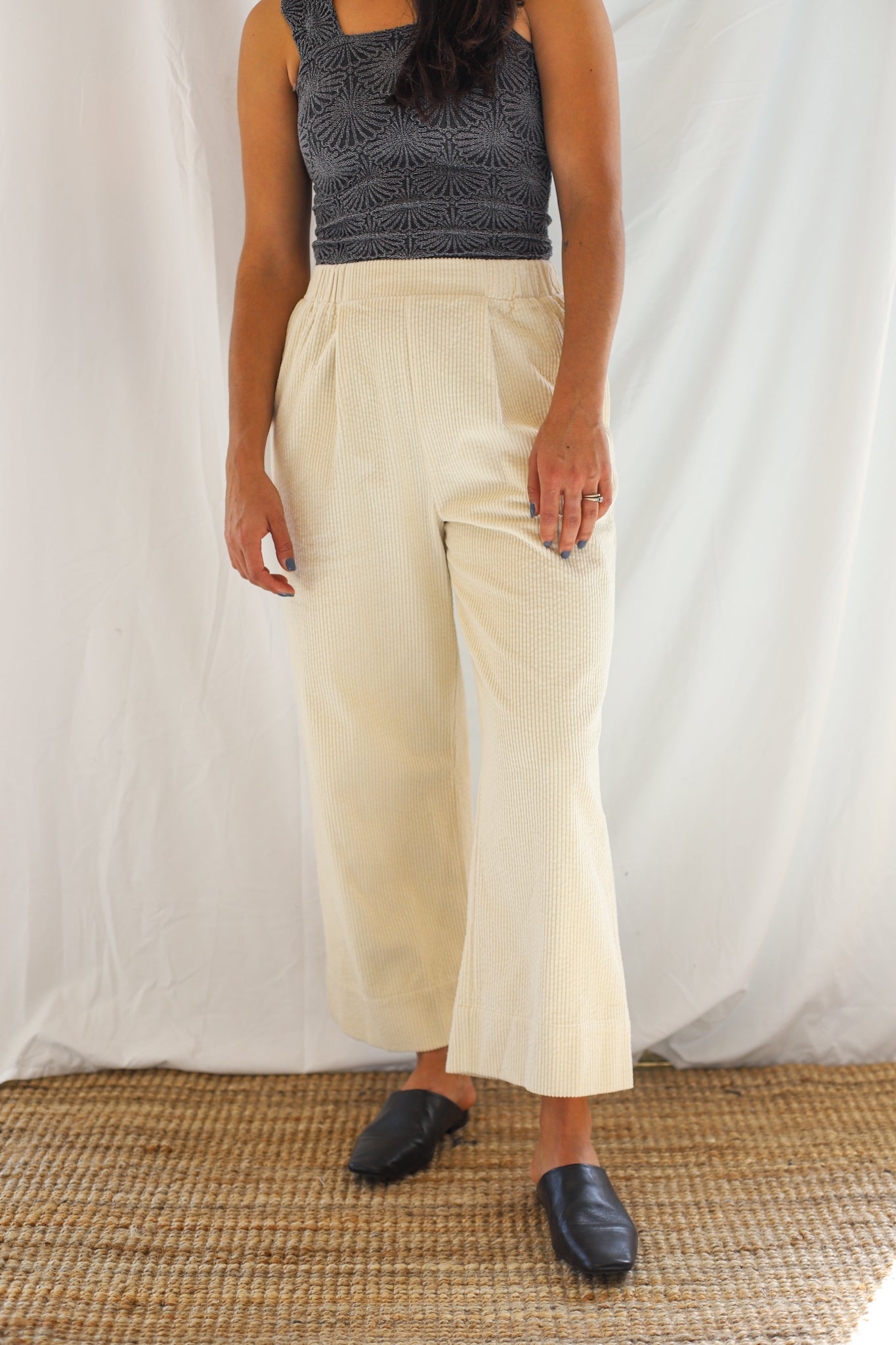 Milk Cord Pants