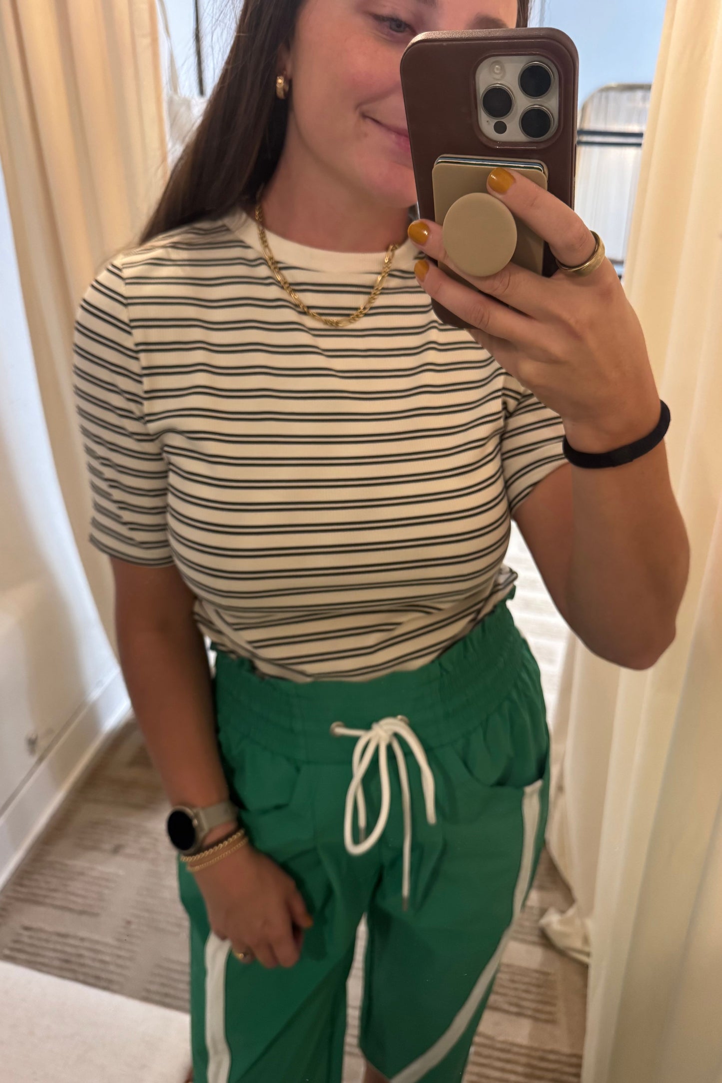 Ashley Striped Tee