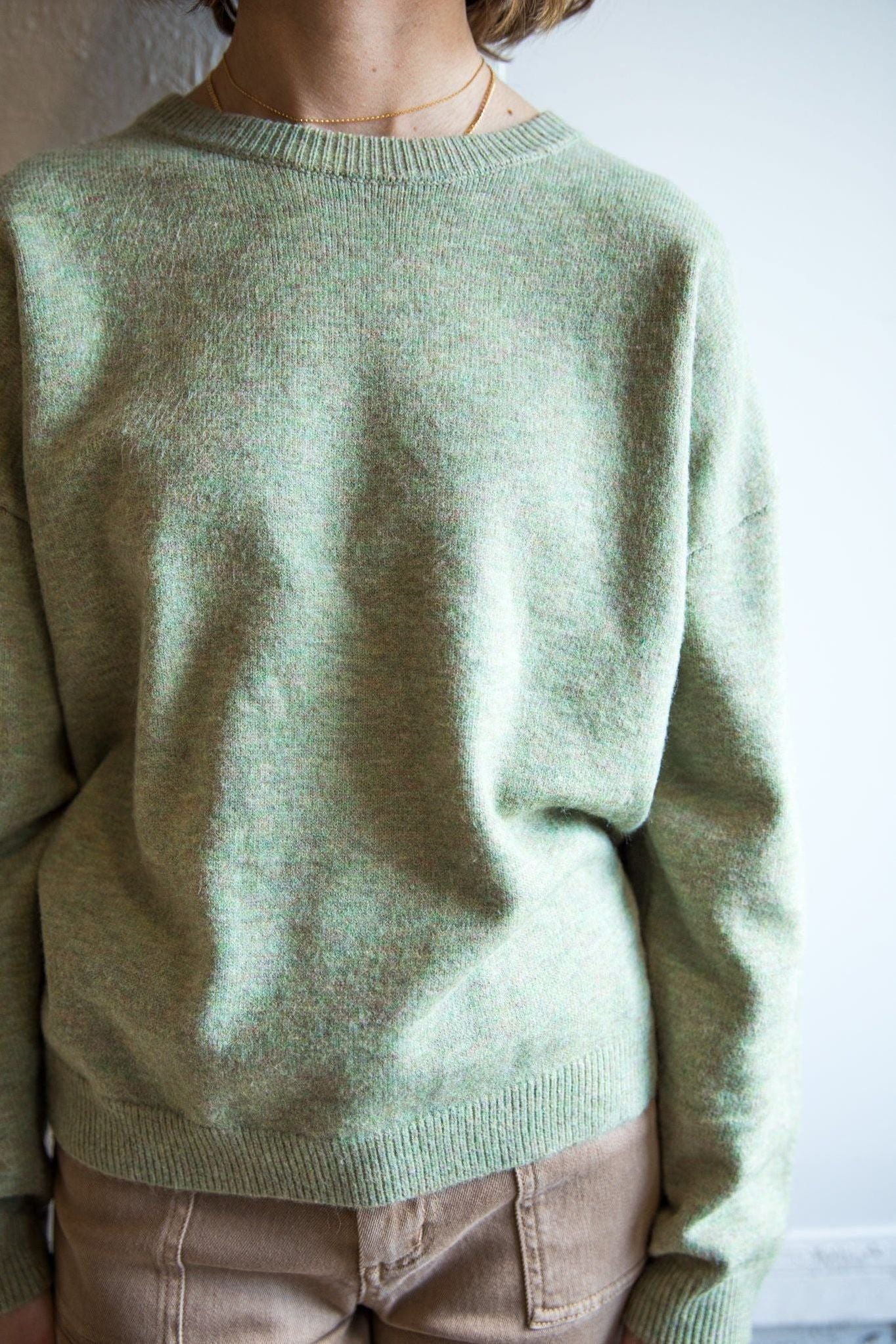 The Sutton Sweater | Sage