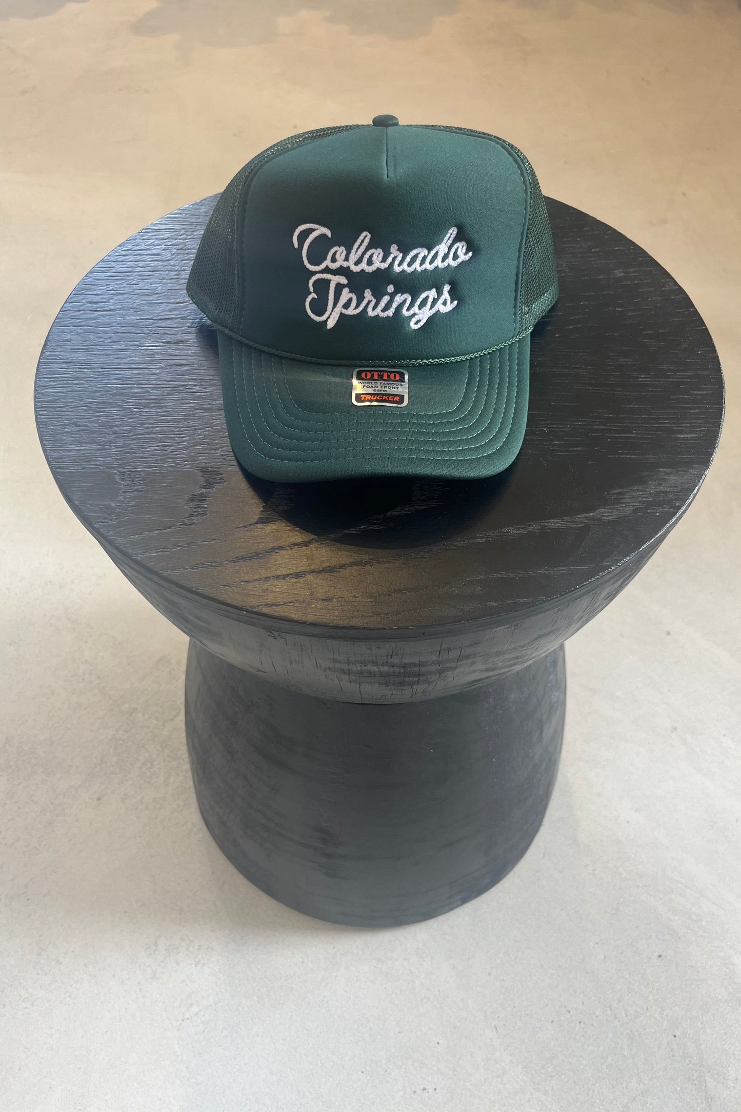 Colorado Springs Trucker Hat - Forest