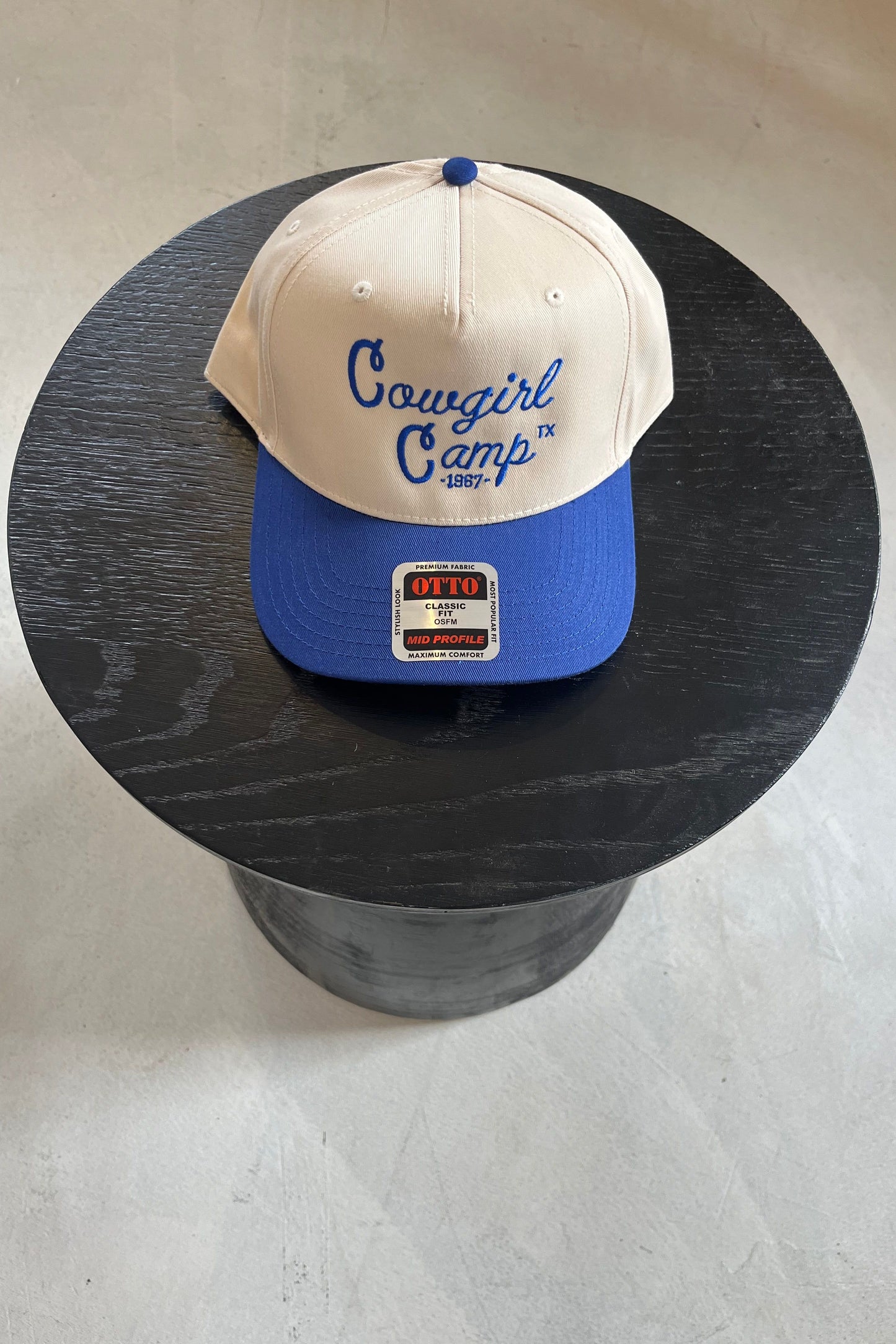 Cowgirl Camp Vintage Baseball Hat