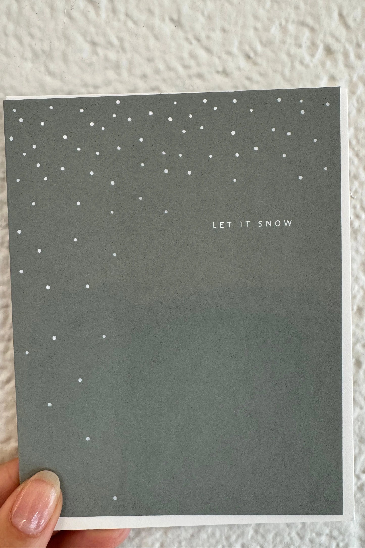 Let It Snow Card