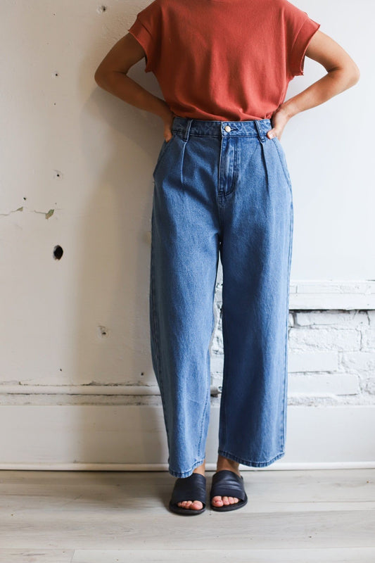 Lacey Denim Pants