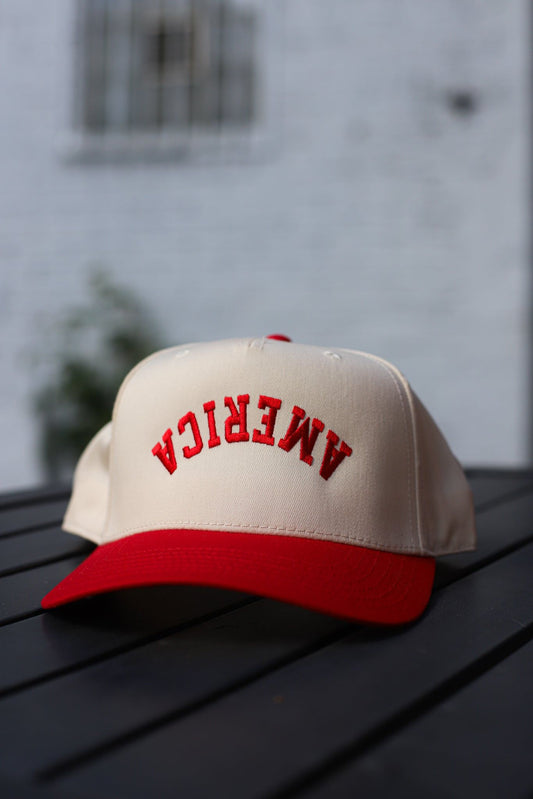 America Upside Hat 