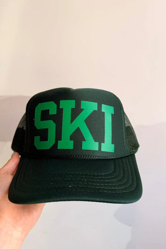 Custom Trucker -SKI - Dark Green & Green