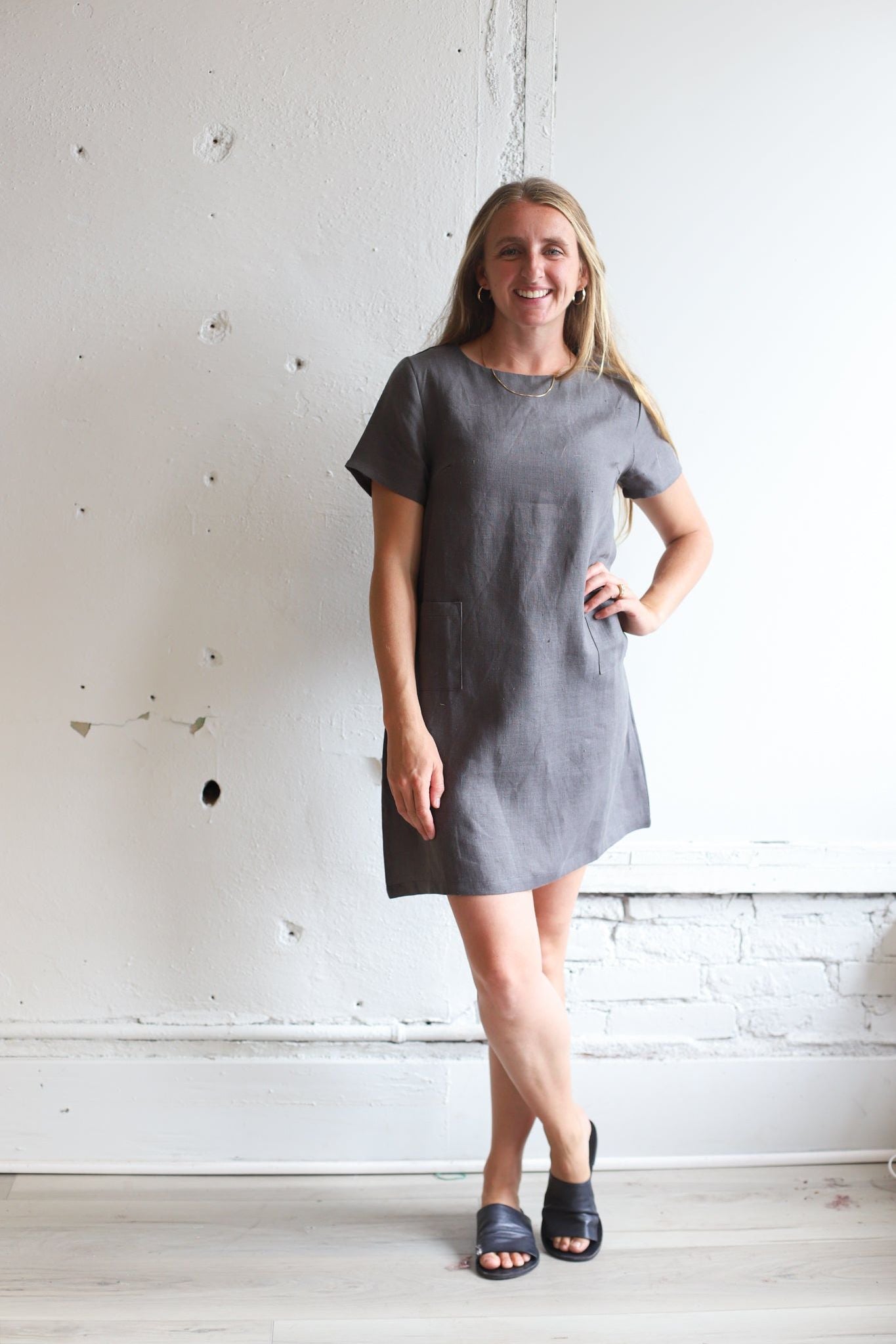 Lillian Linen Dress