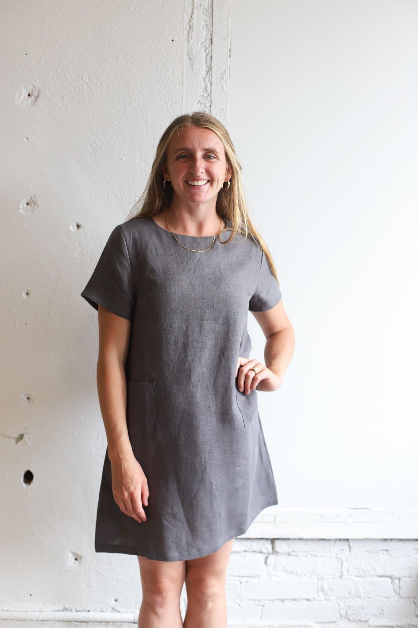 Lillian Linen Dress