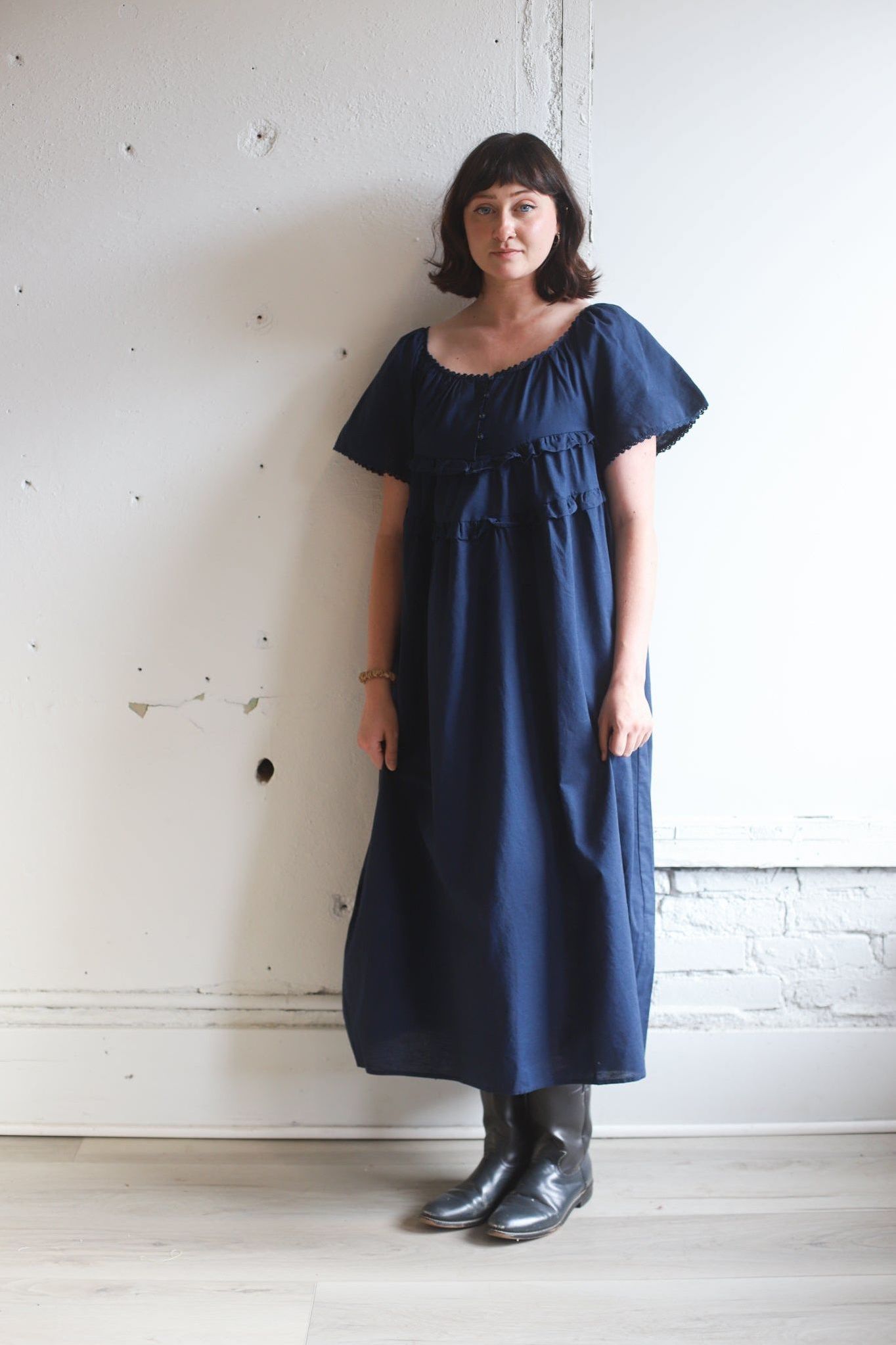 Sundrenched Maxi Dress - Navy