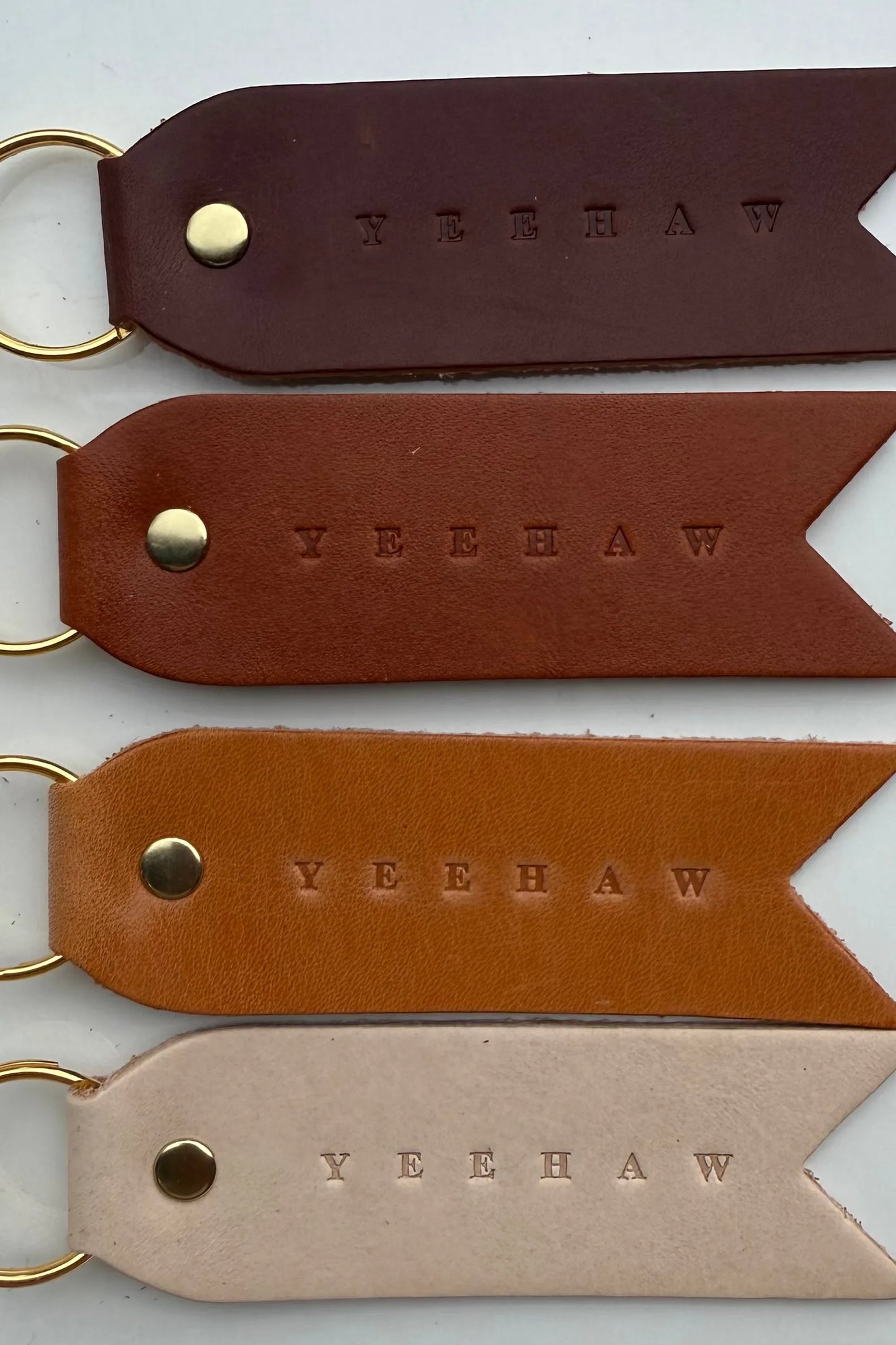 Twin Sparrow Keychain | YEEHAW (flag)