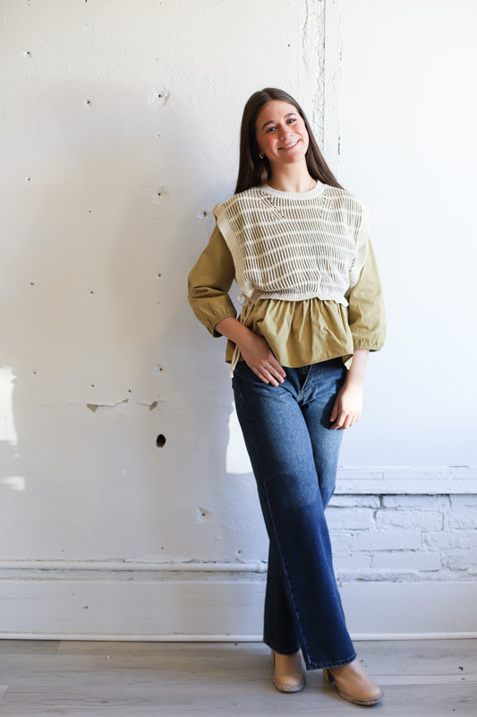 Samantha Sweater Top