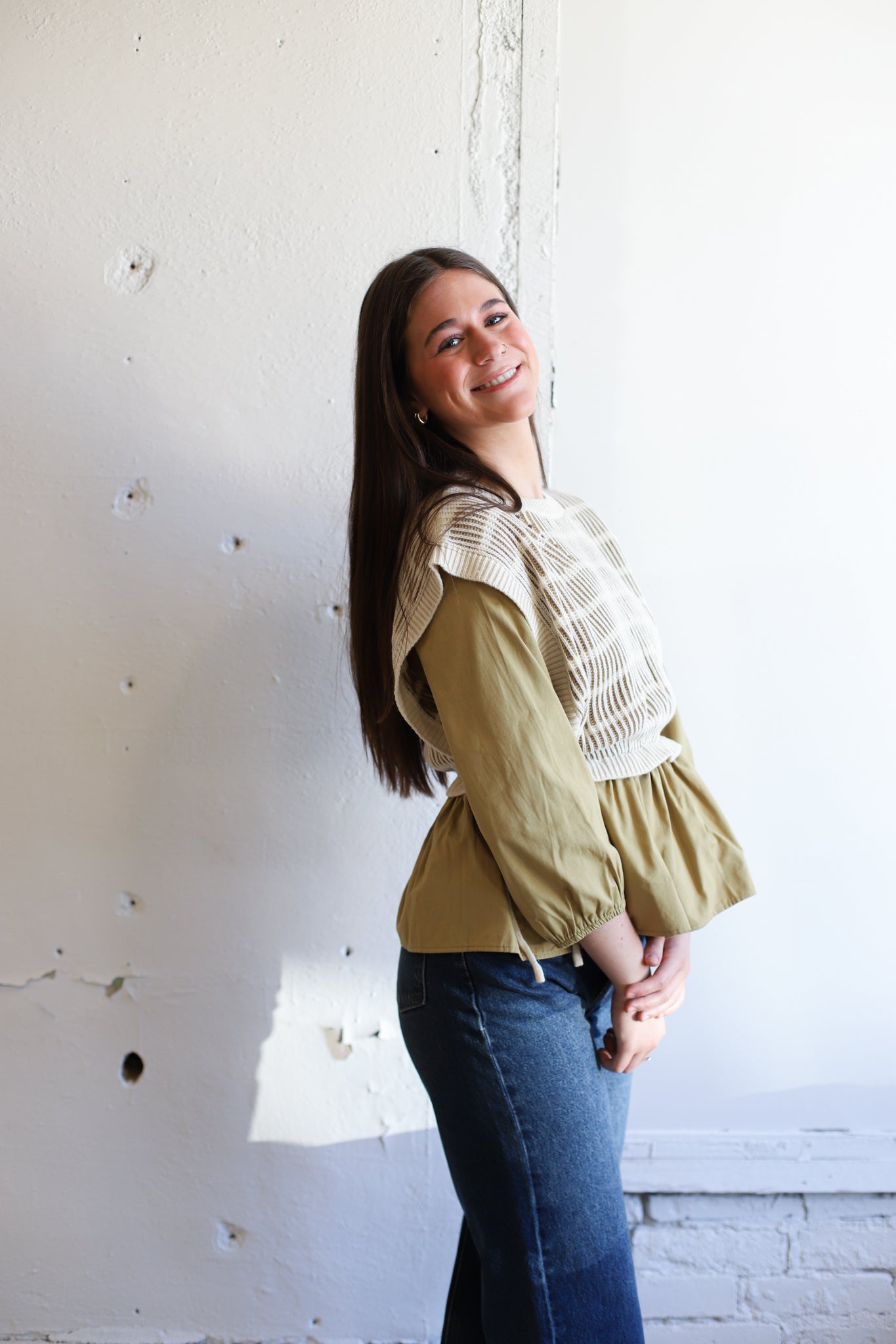 Samantha Sweater Top