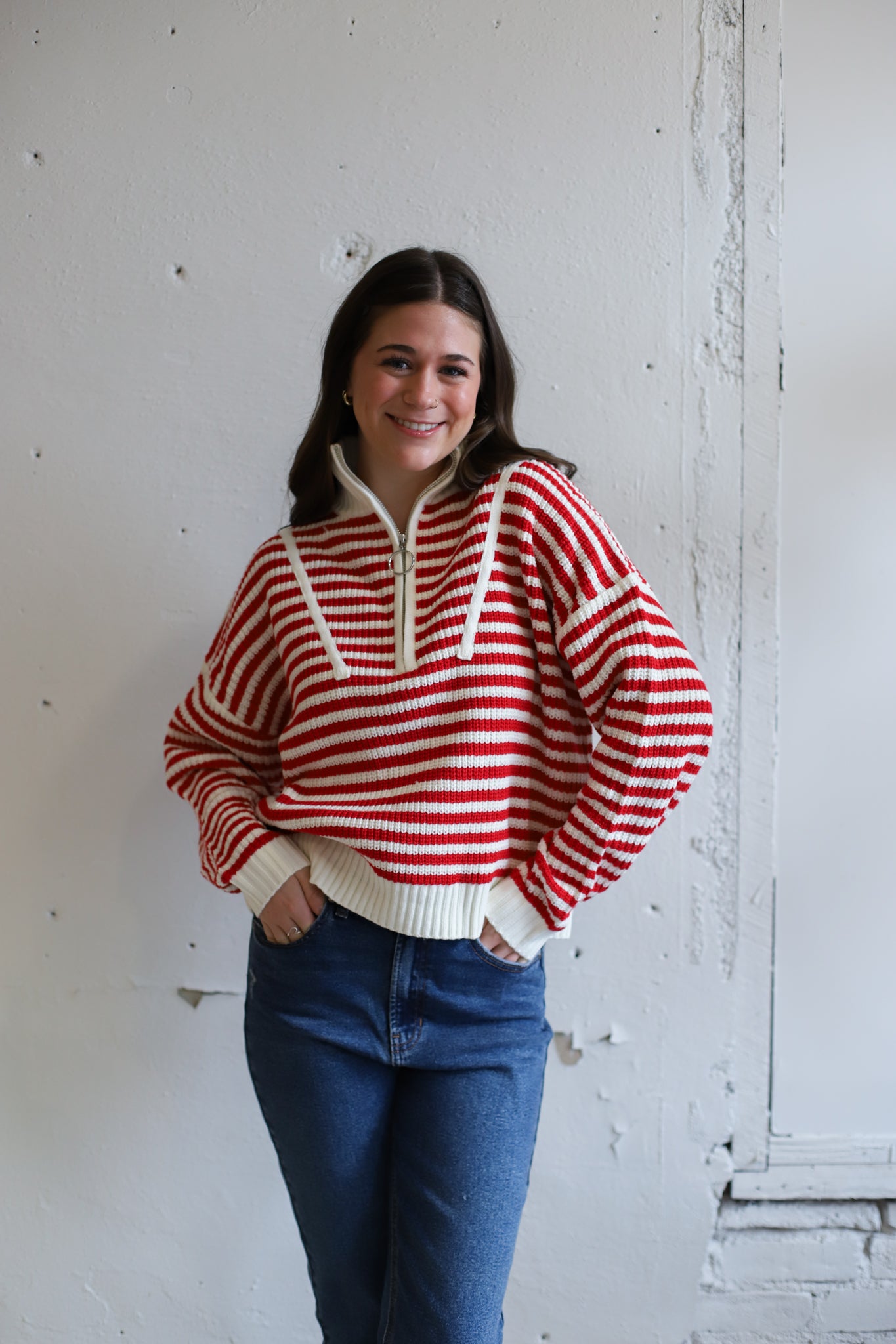 Wylie Pullover - Red