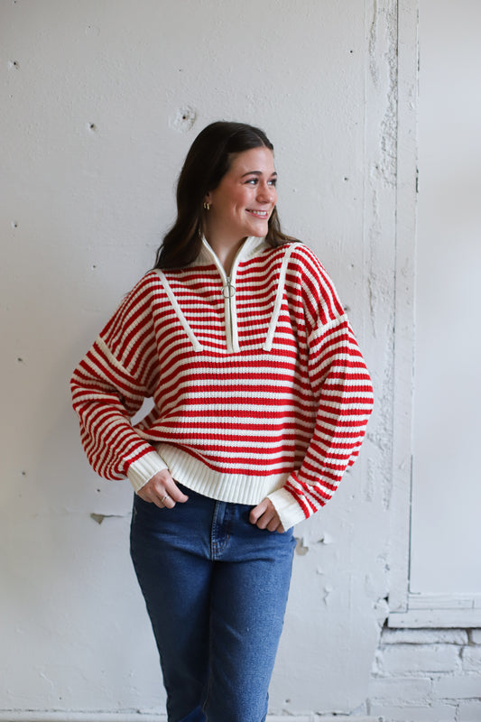 Wylie Pullover - Red