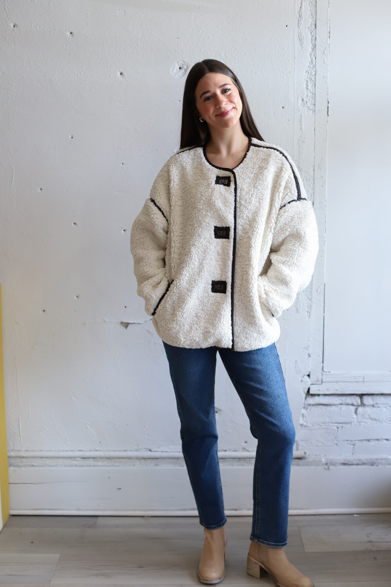Hallie Sherpa Jacket