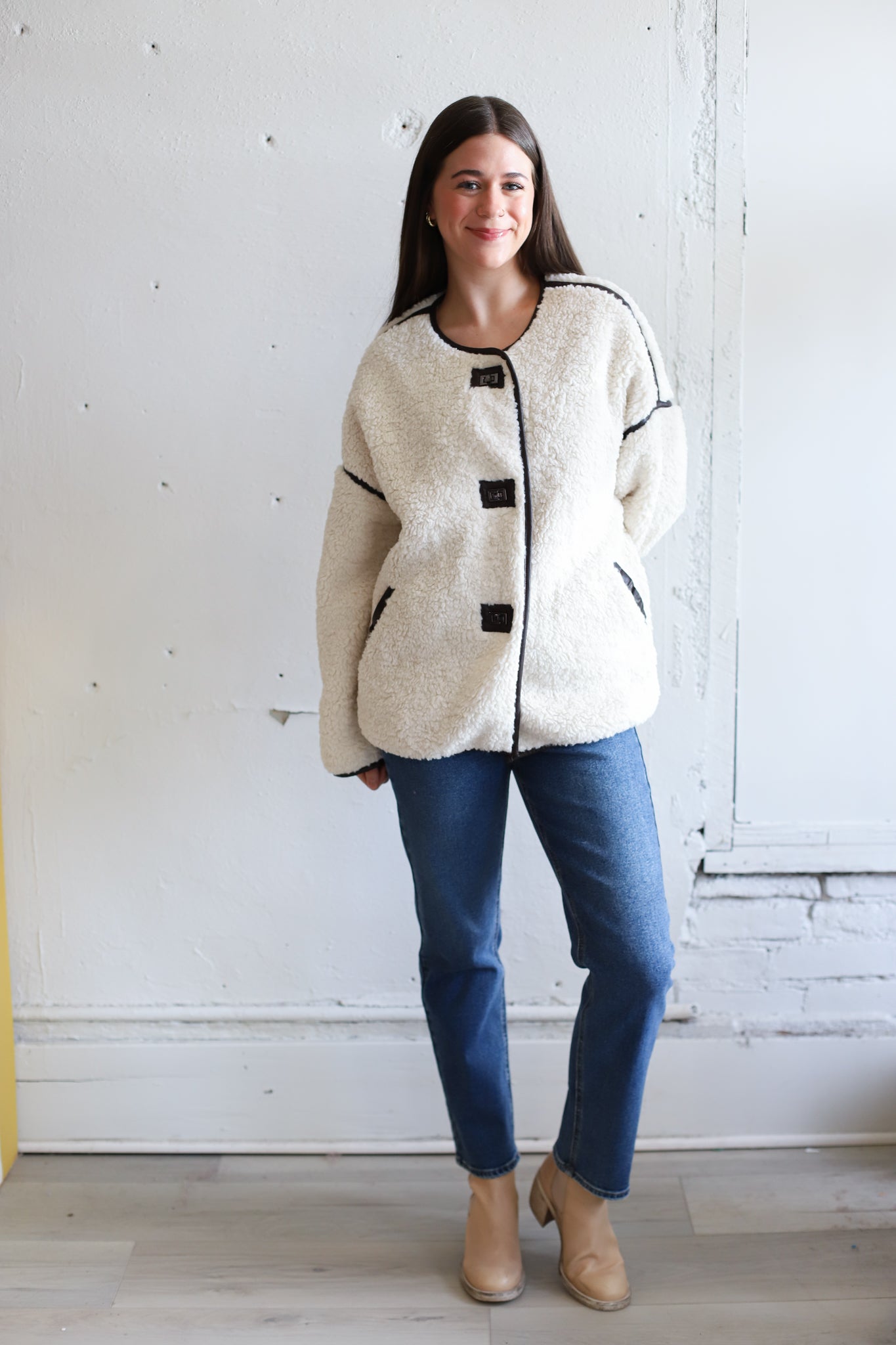 Hallie Sherpa Jacket