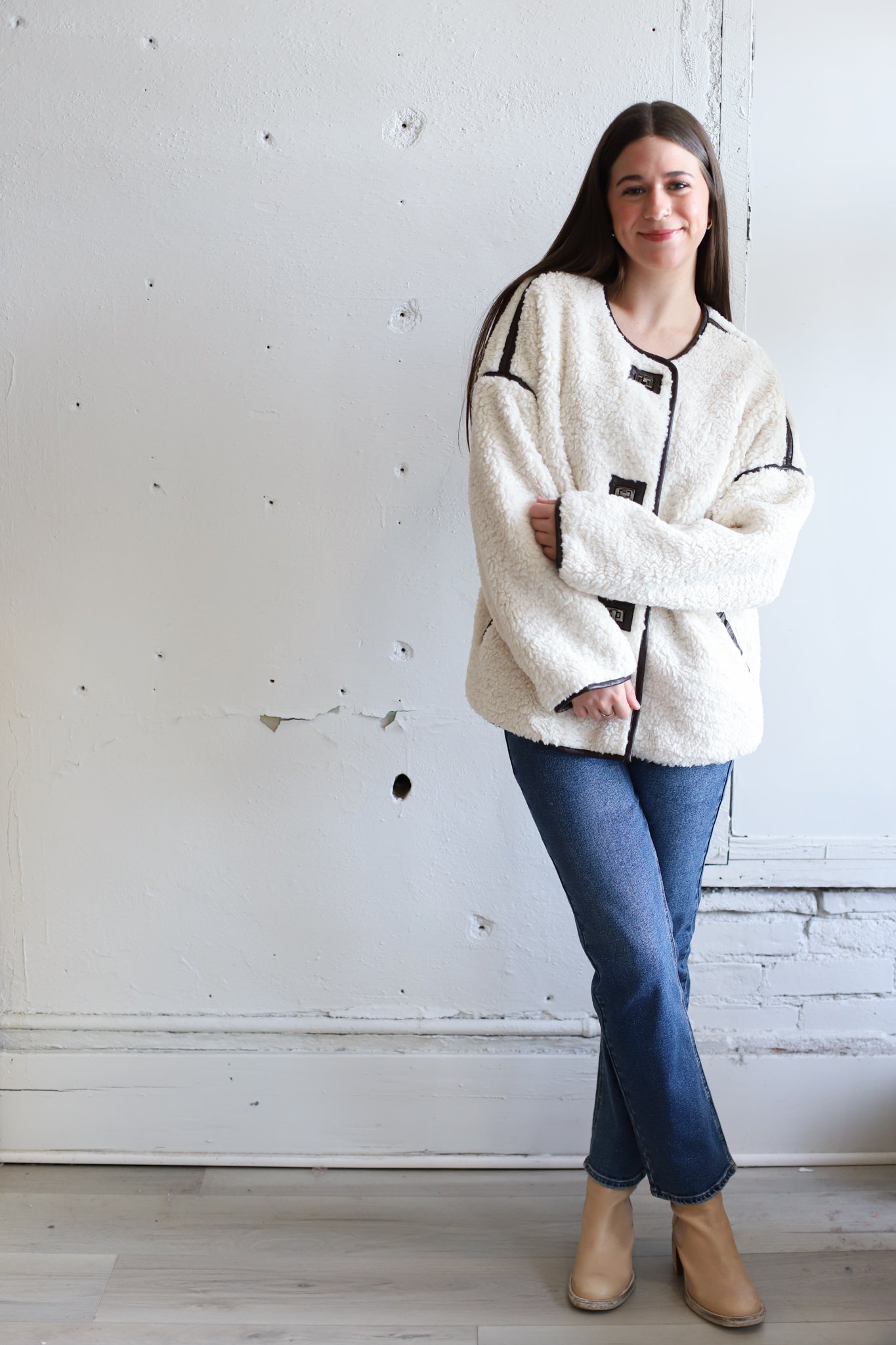 Hallie Sherpa Jacket