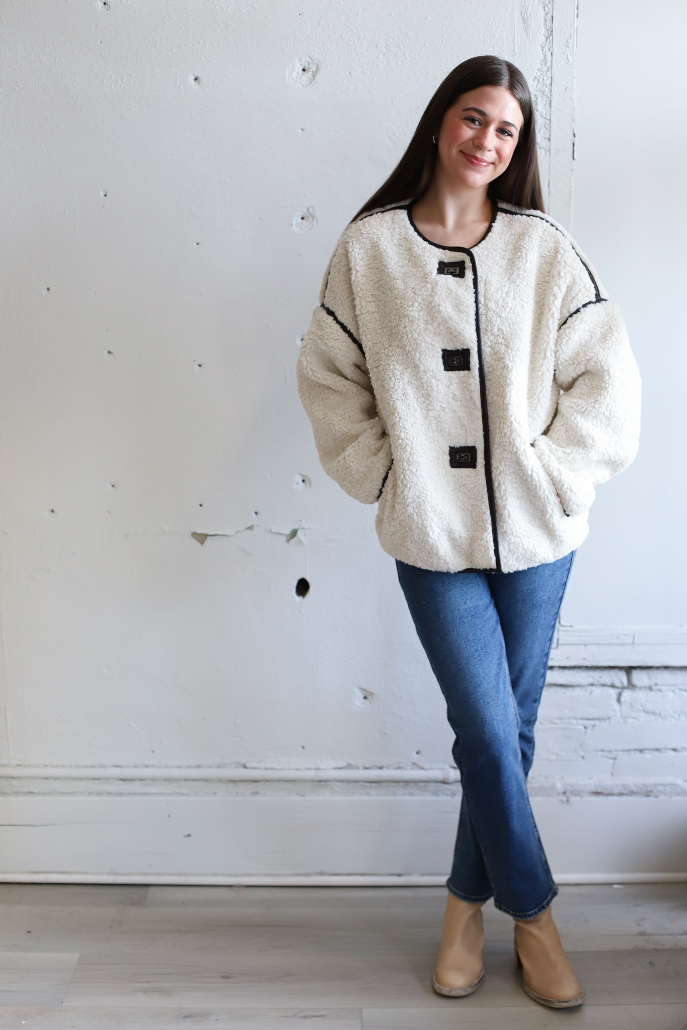 Hallie Sherpa Jacket