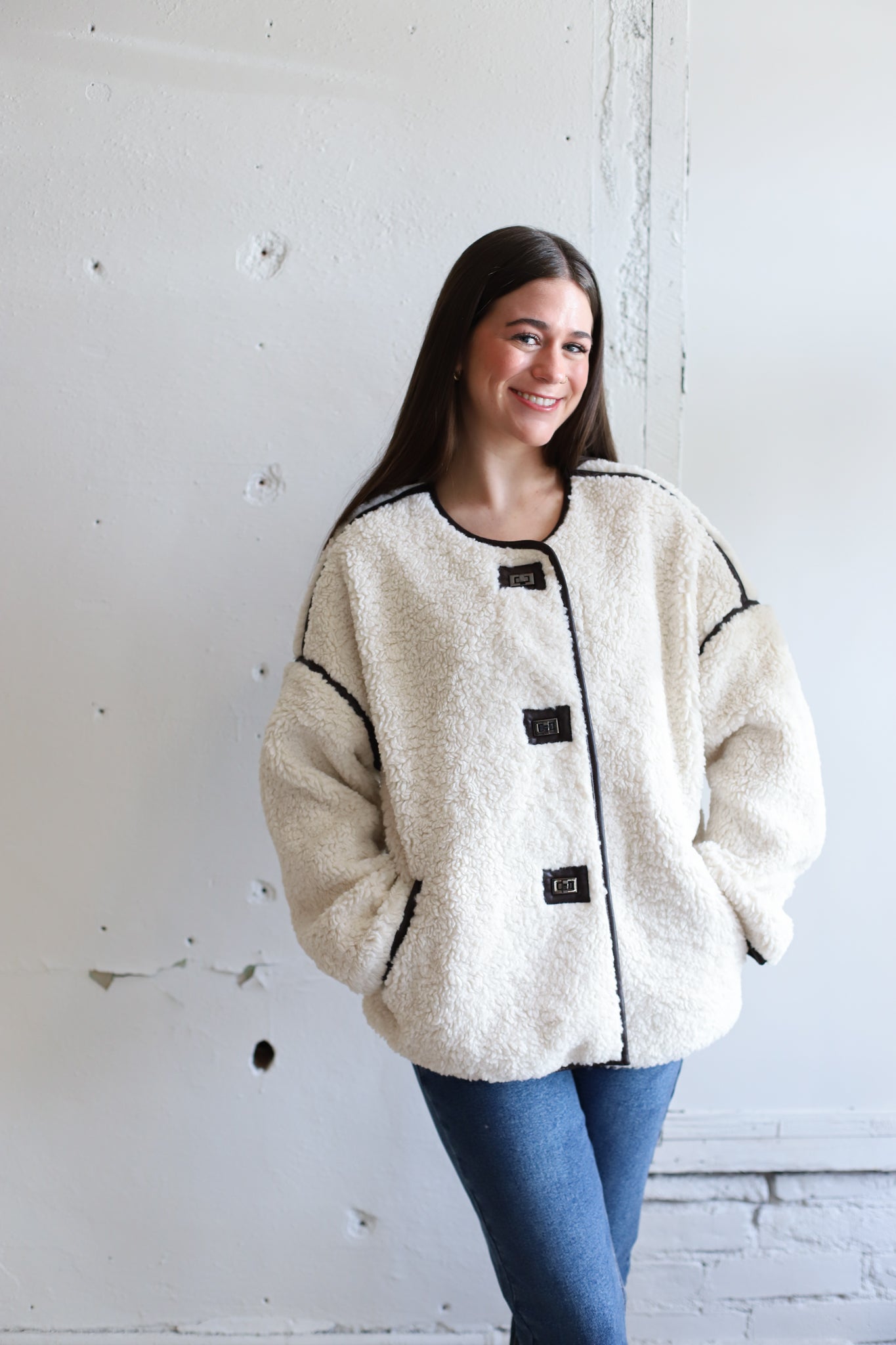 Hallie Sherpa Jacket