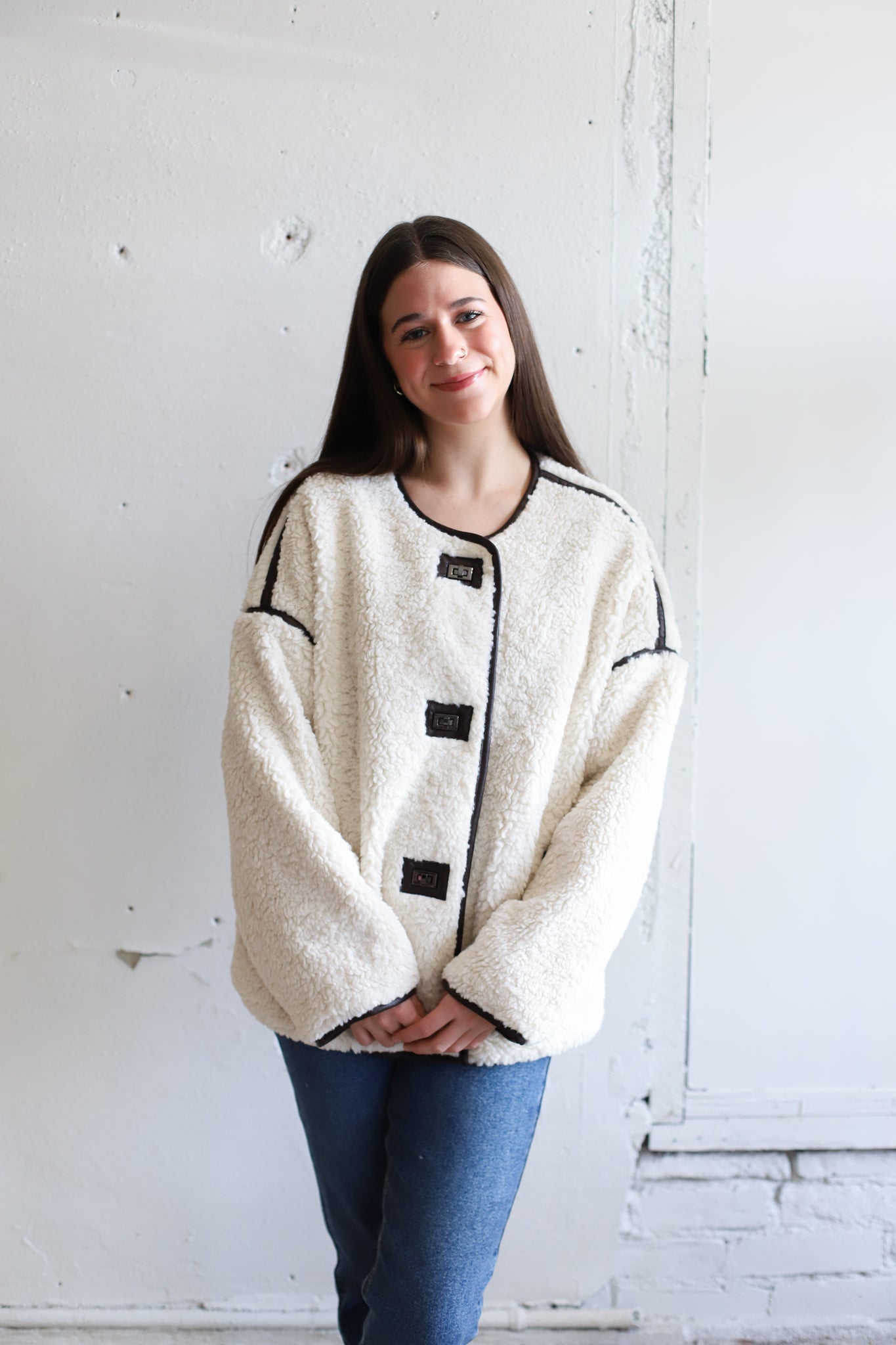 Hallie Sherpa Jacket