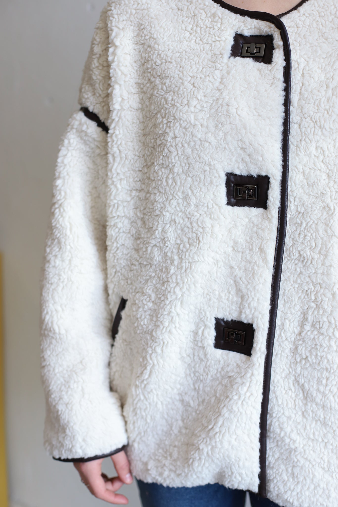 Hallie Sherpa Jacket