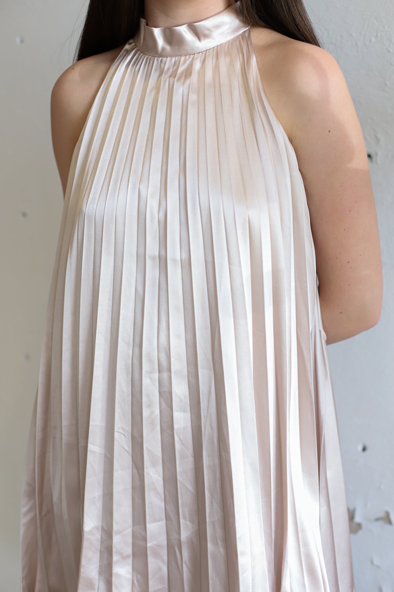 Tie A Bow Mini Swing Dress