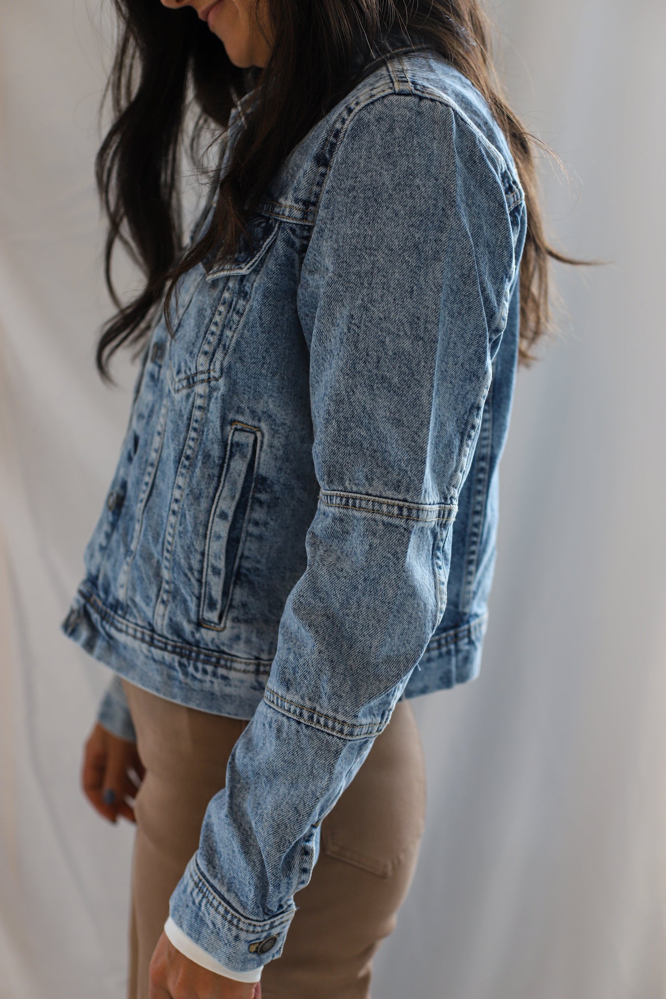 Free People Rummors Denim Jacket