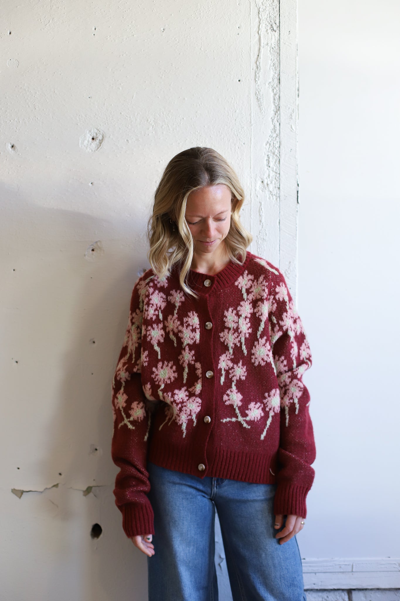 Mulled Wine Cardi Sweater