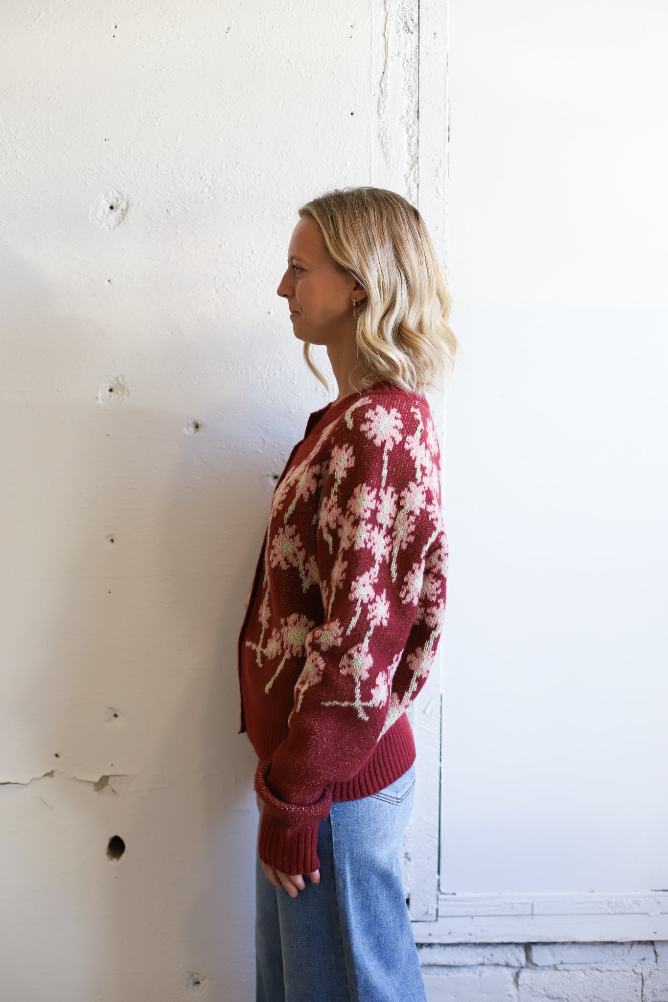 Mulled Wine Cardi Sweater