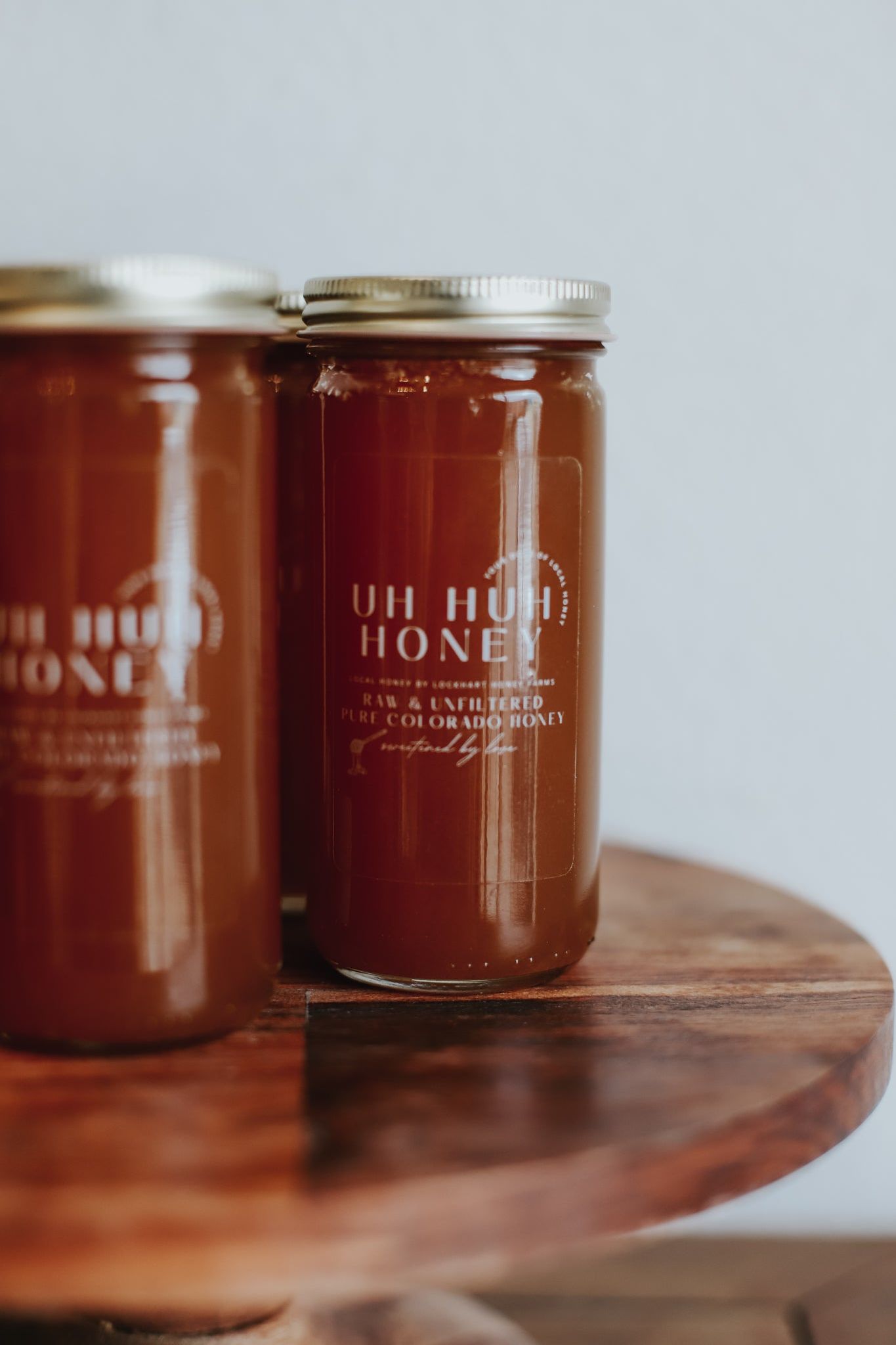 Uh Huh Honey Pure Colorado Honey - 12 oz jar